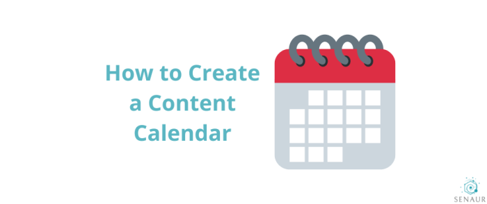 Building a Content Calendar